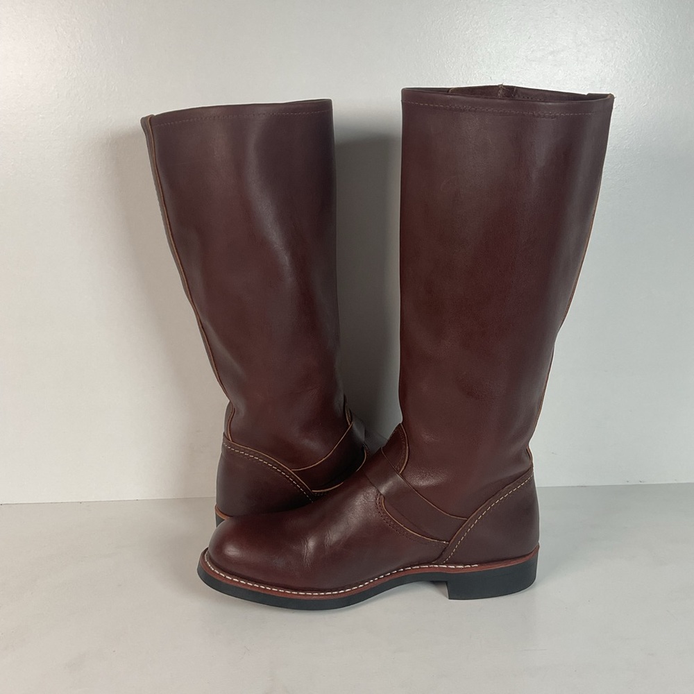 Red Wing Heritage Engineer Boots | Tall | USA Made | Brown | Women’s 8 B - Picture 14 of 16